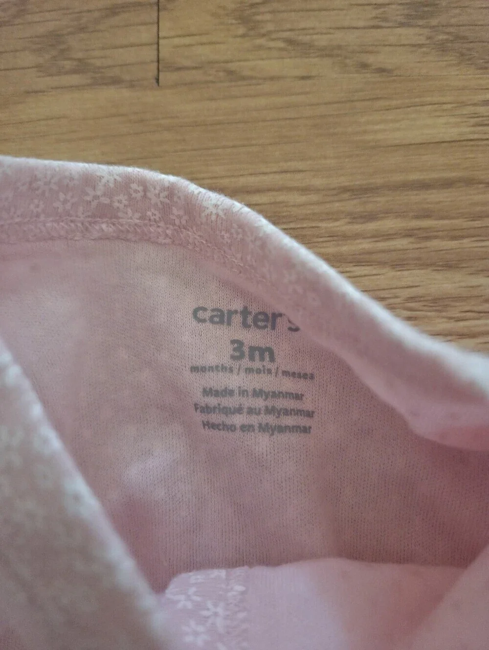 Carter's Girl 3 Months Bundle 6pcs Floral Squirrel Strawberry Mouse NEW
